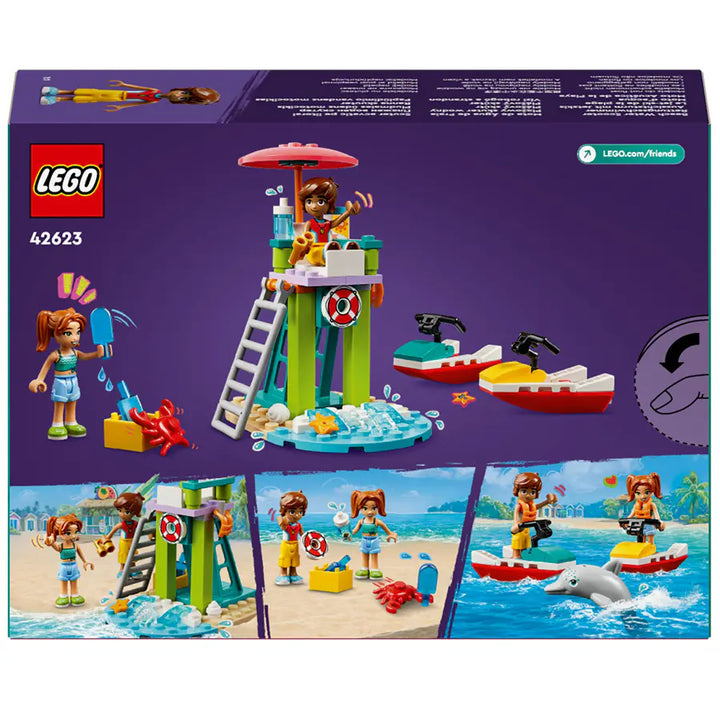 Lego Friends Beach Water Scooter Lifeguard Toy