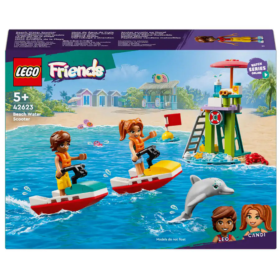 Lego Friends Beach Water Scooter Lifeguard Toy