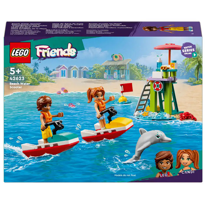 Lego Friends Beach Water Scooter Lifeguard Toy