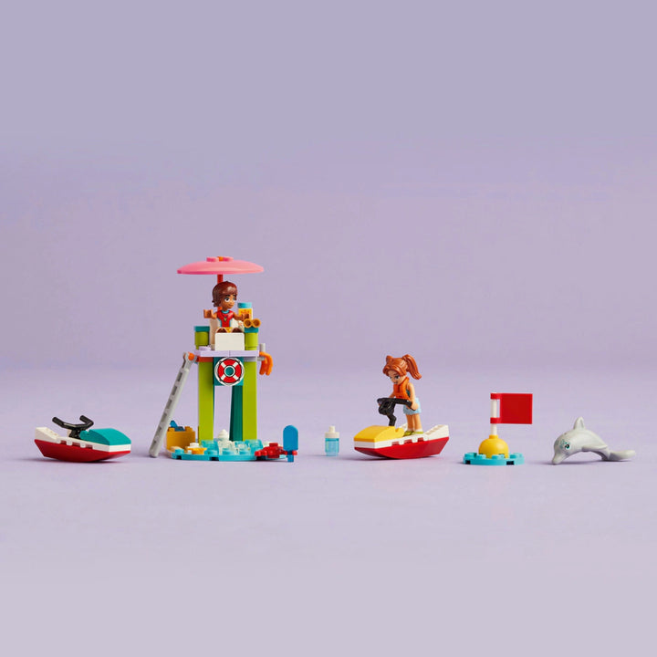 Lego Friends Beach Water Scooter Lifeguard Toy