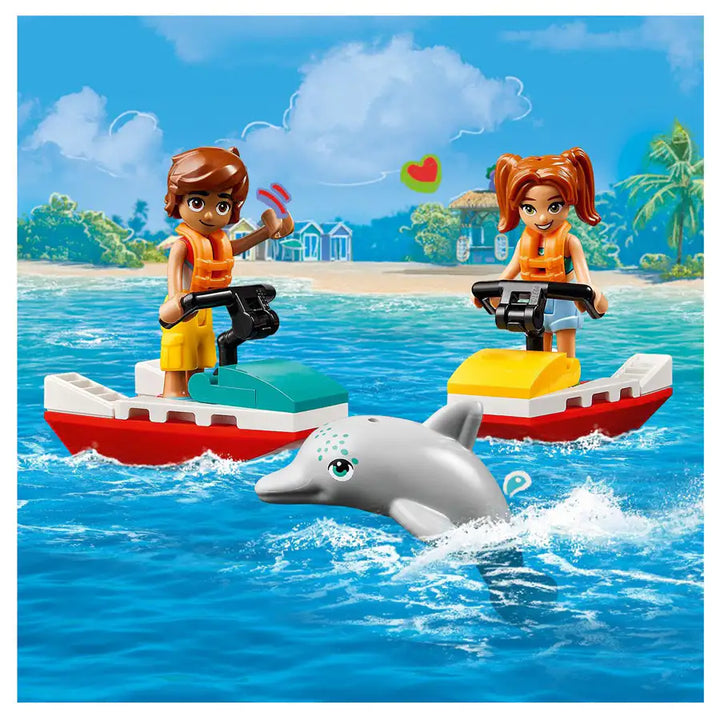 Lego Friends Beach Water Scooter Lifeguard Toy