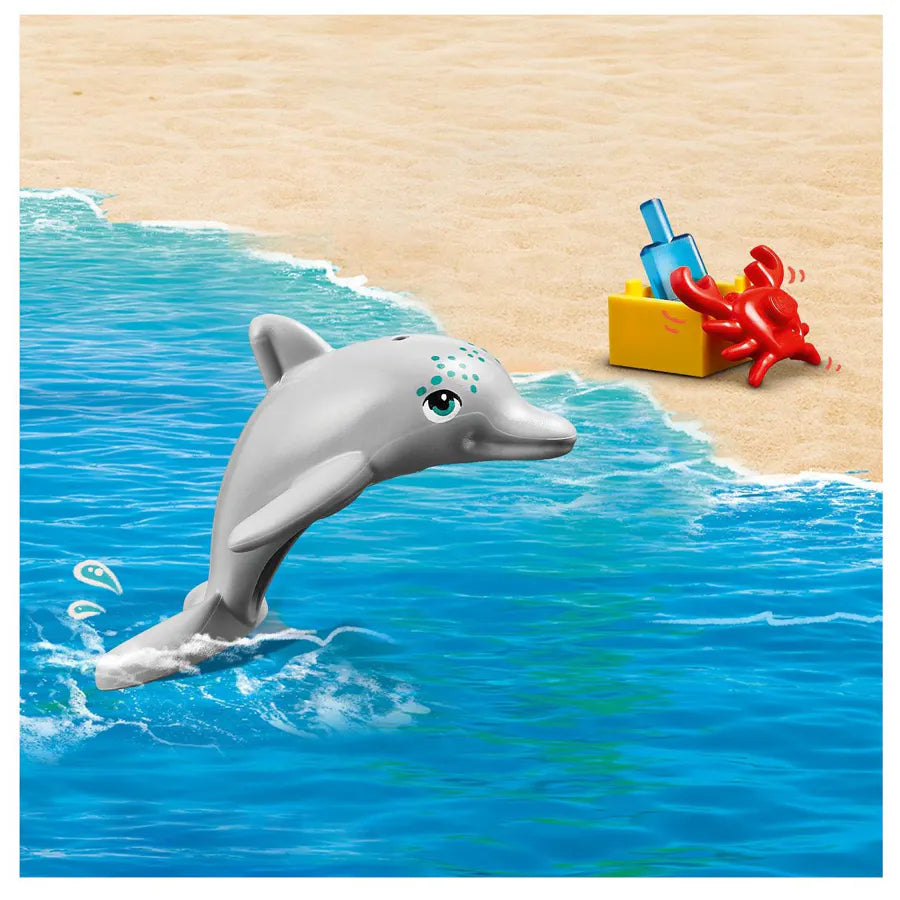 Lego Friends Beach Water Scooter Lifeguard Toy