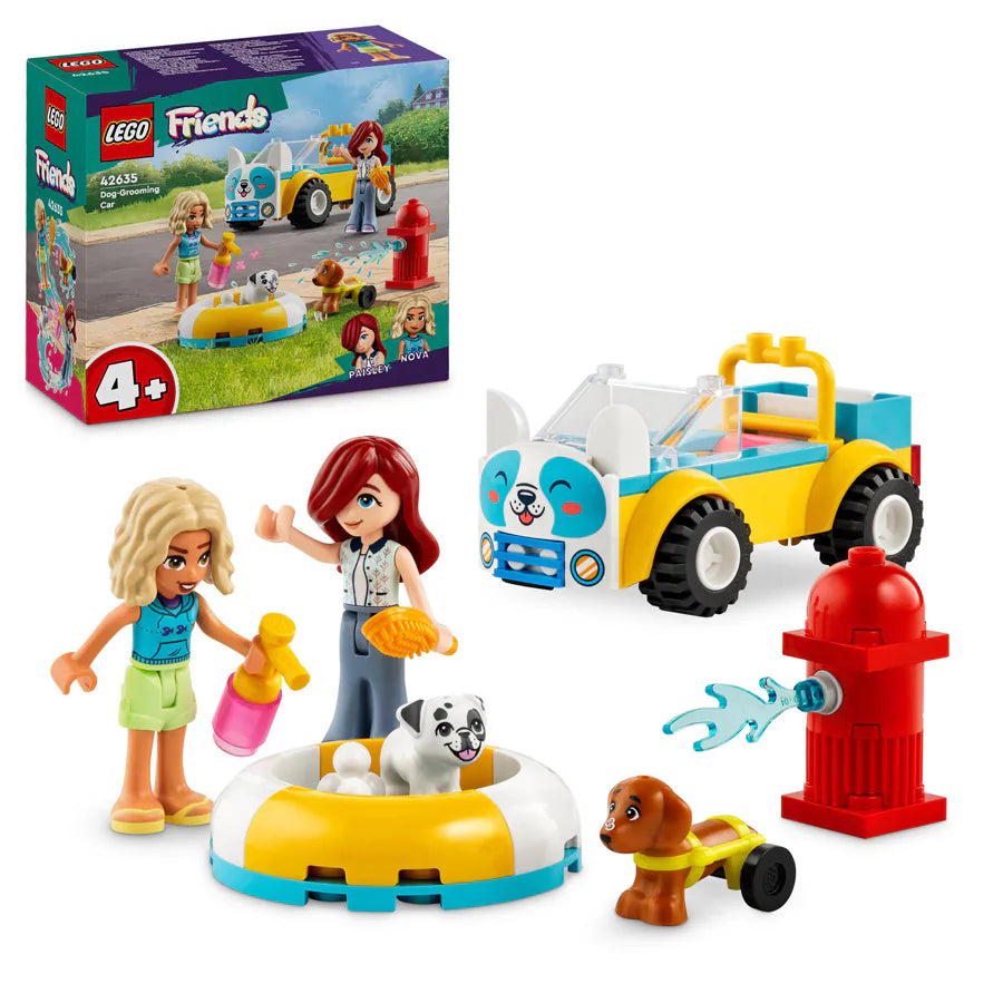 Lego Friends Dog-Grooming Car Vehicle Playset