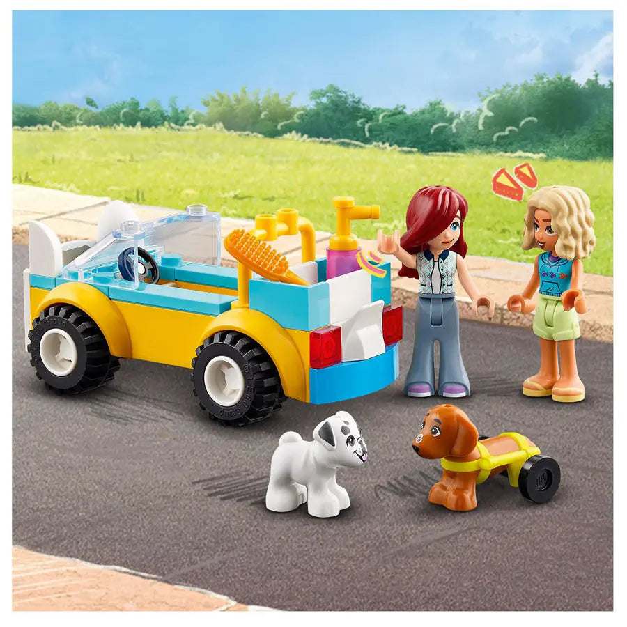 Lego Friends Dog-Grooming Car Vehicle Playset