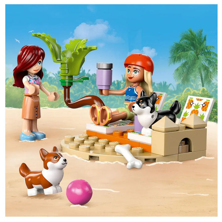 Lego Friends Surfing Dogs And Scooter Adventure Building Toy