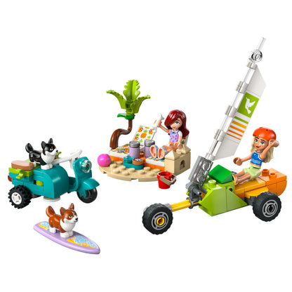 Lego Friends Surfing Dogs And Scooter Adventure Building Toy