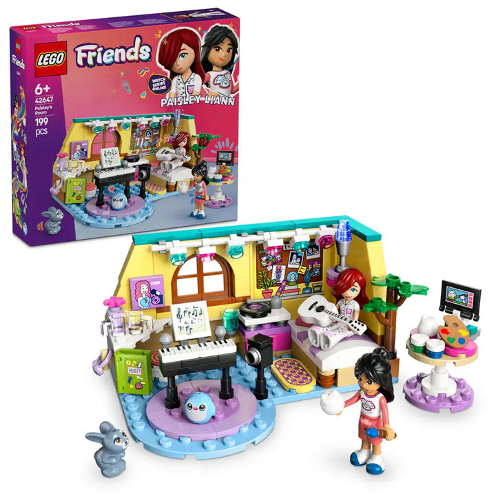 Lego Friends Paisley’s Room Pretend Play Bedroom Playset