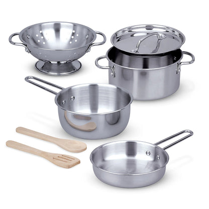 Melissa and Doug Lets Play House - Pots & Pans Set