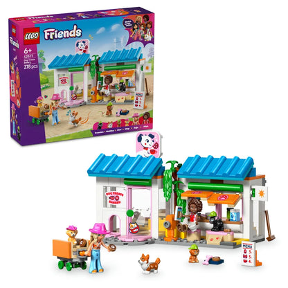 LEGO Friends Dog Treats Bakery 42677 Building Toy Set (278 Pieces)