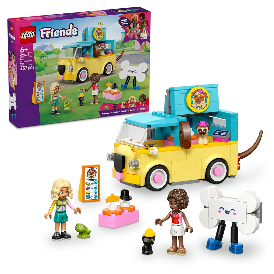 LEGO Friends Pet Accessories Van 42678 Building Toy Set (237 Pieces)