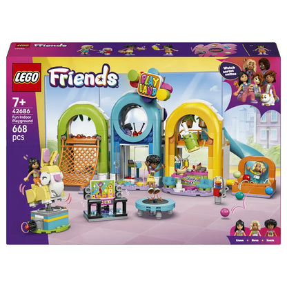 LEGO Friends Fun Indoor Playground 42686 Building Toy Set (668 Pieces)