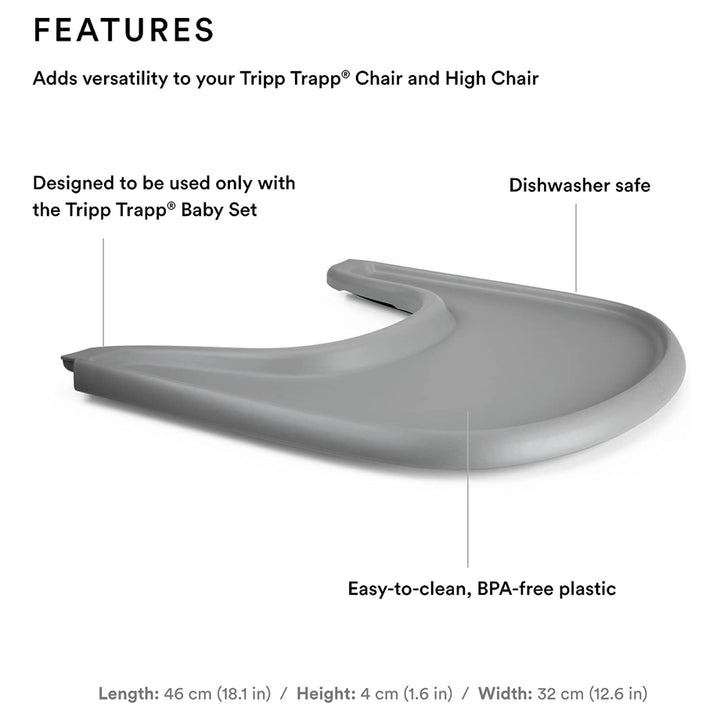 Stokke Tray Storm (Grey)