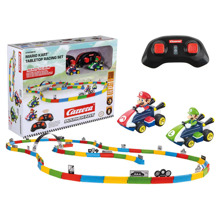 Carrera Mario Kart Tabletop Racing Set (Mario & Luigi)