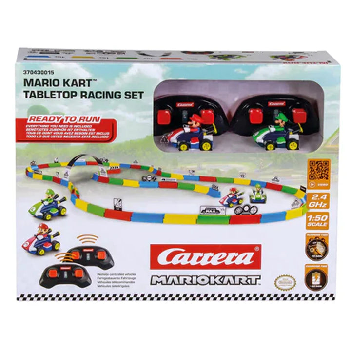 Carrera Mario Kart Tabletop Racing Set (Mario & Luigi)