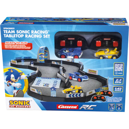 Carrera Team Sonic Racing Tabletop Racing Set