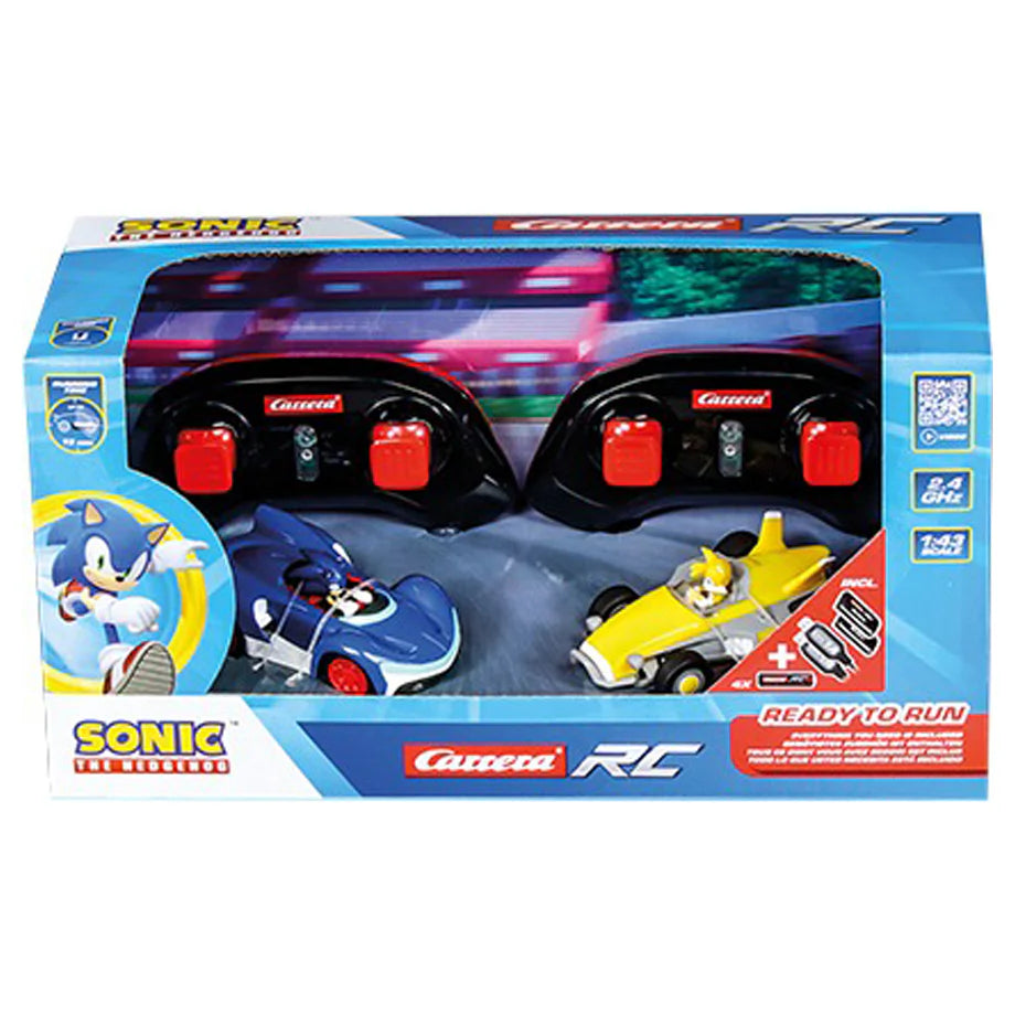 Carrera Team Sonic Racing Mini Rc - Sonic & Tails 1:43
