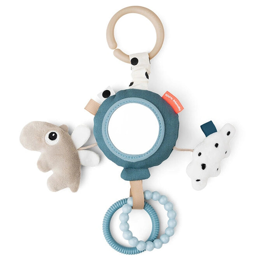 Done By Deer To Go Activity Mirror Happy Clouds (Blue)