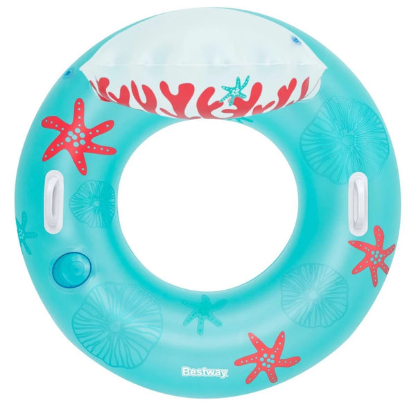 Bestway Coral Bliss Swim Tube (42" x 44.5"/1.07m x 1.13m)