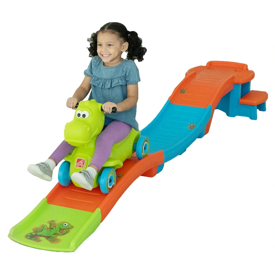 Step2 Dino Dash Up & Down Roller Coaster
