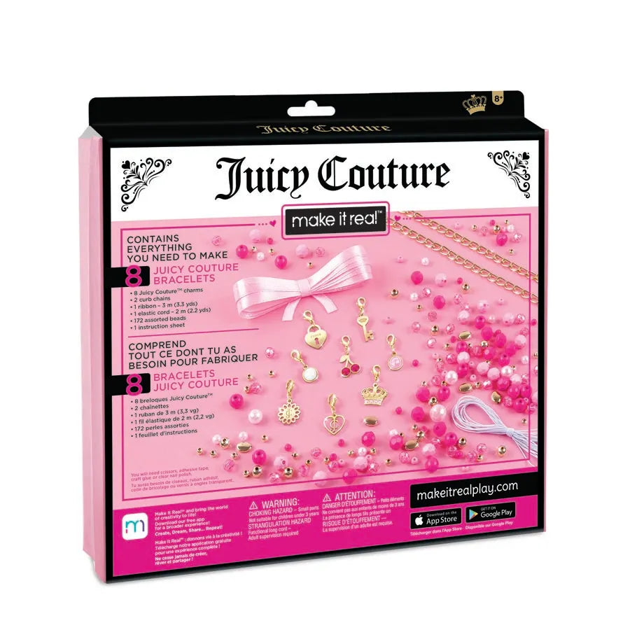 أساور Juicy Couture باللون الوردي المثالي أساور Juicy Couture باللون الوردي المثالي