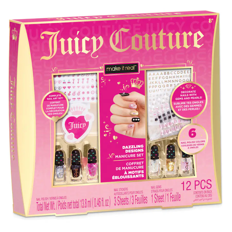 مجموعة مانيكير بتصميمات مبهرة من Juicy Couture مجموعة مانيكير بتصميمات مبهرة من Juicy Couture
