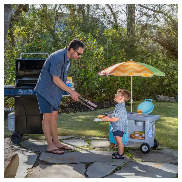 Step2 Grill & Go Bbq Cart With Umbrella