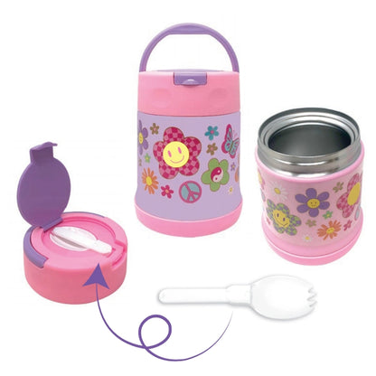 Hot Focus Insulated Food Jar (Pink)