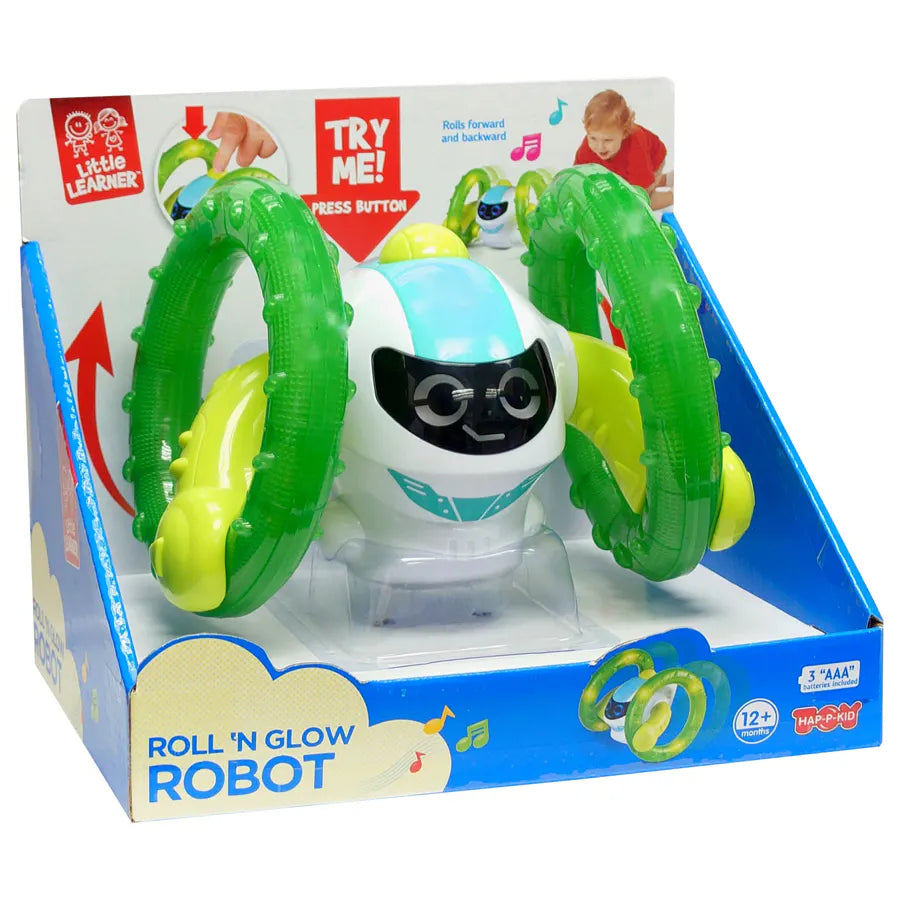 Little Learner Roll N Glow Robot Little Learner Roll N Glow Robot
