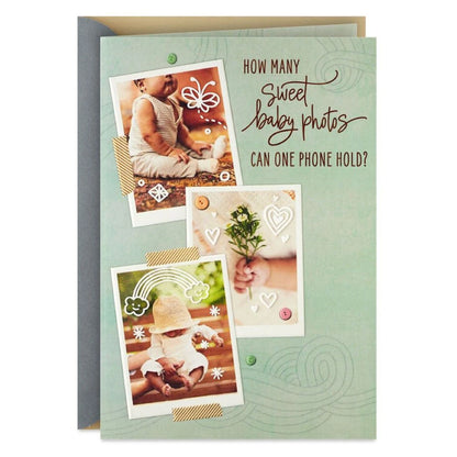 Hallmark Your Little Picture of Happiness New Baby Card