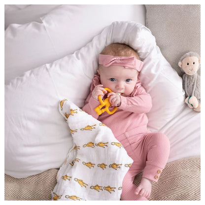 Matchstick Monkey Animal Teether & Muslin Gift Set Lion