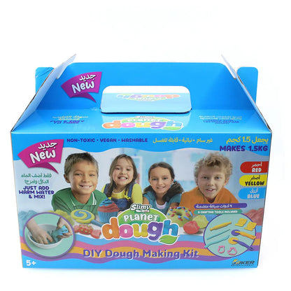 Slimy Planet Dough Diy Deluxe Set With Accessories