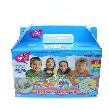 Slimy Planet Dough Diy Deluxe Set With Accessories