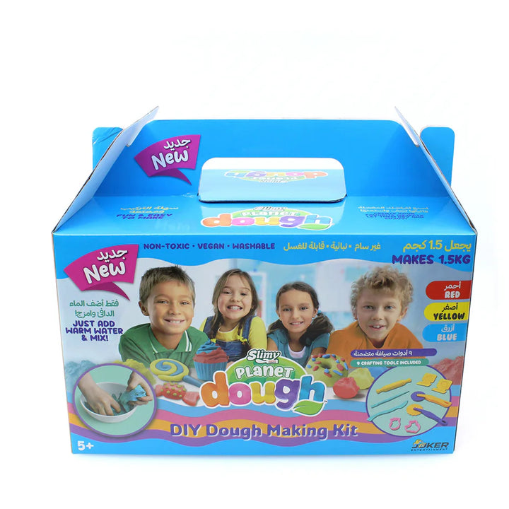 Slimy Planet Dough Diy Deluxe Set With Accessories