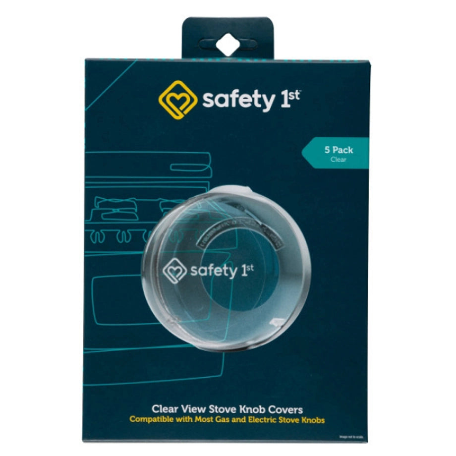 Safety Clear View Stove Knob Covers (5 Pack)
