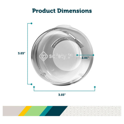 Safety Clear View Stove Knob Covers (5 Pack)