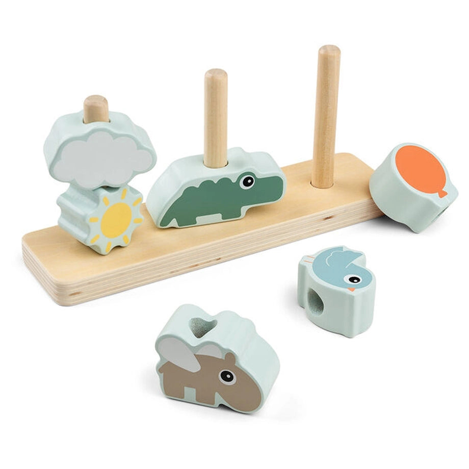 Done By Deer Stacking Toy Happy Clouds (Colour Mix)