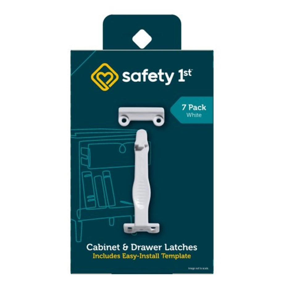 Safety Cabinet & Drawer Latches (7 Pack)