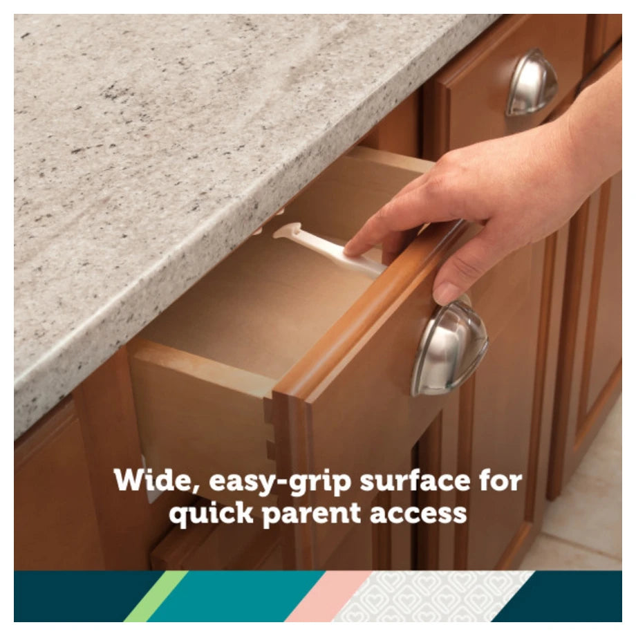 Safety Cabinet & Drawer Latches (7 Pack)