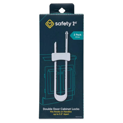 Safety 1st Double Door Baby-Proofing Cabinet Lock (2 Pack)
