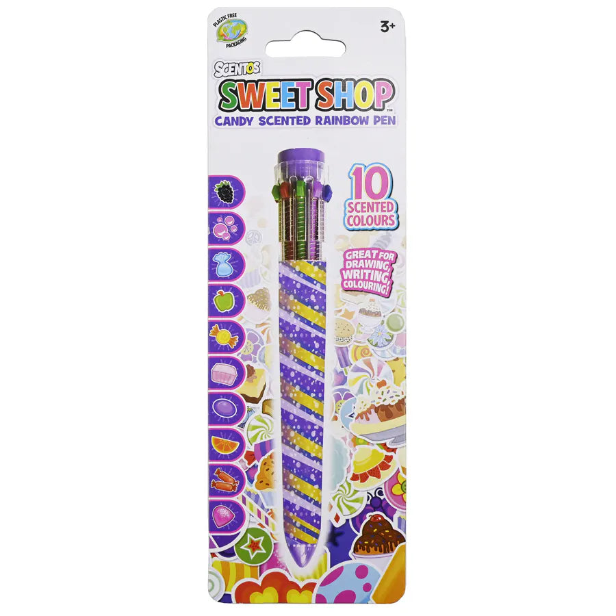قلم جل قوس قزح من Scentos Sweet Shop قلم جل قوس قزح من Scentos Sweet Shop