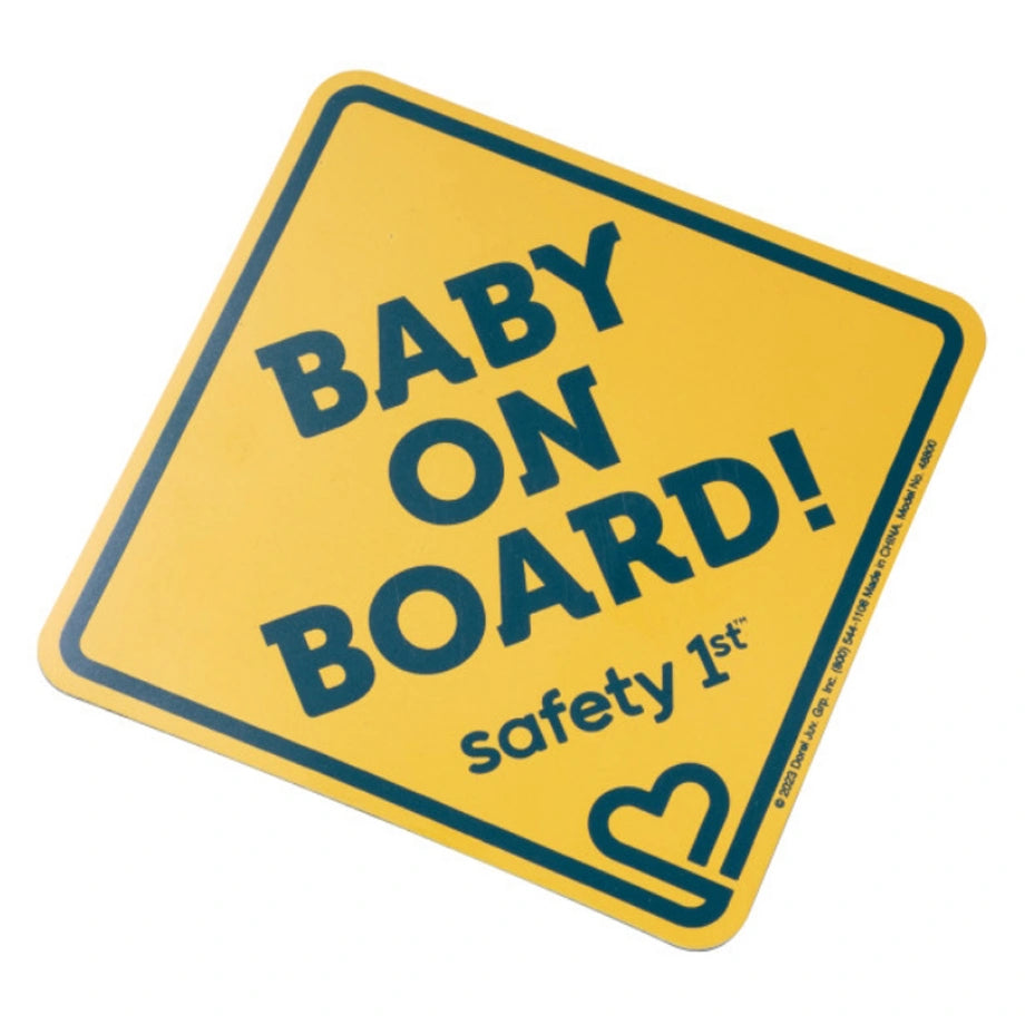 Safety Baby On Board Sign Magnet