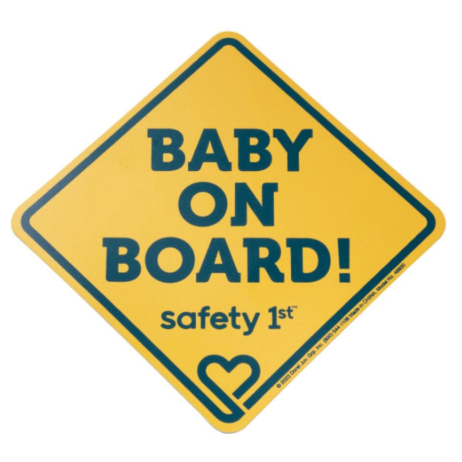 Safety Baby On Board Sign Magnet
