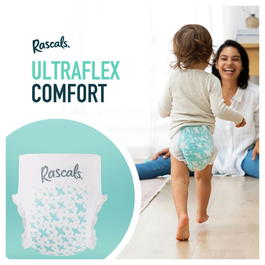 Rascals Training Diaper Pants (10–15 kg, 56 Count)