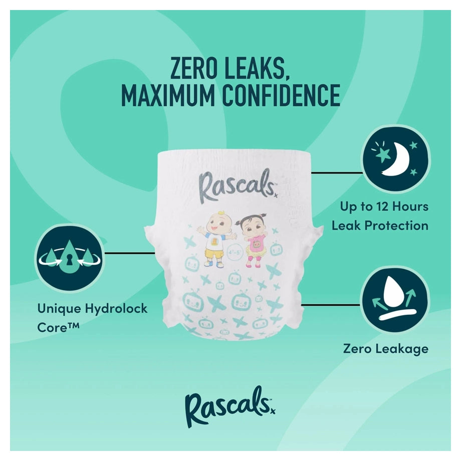 Rascals Training Diaper Pants Cocomelon Edition Jumbo Box (15–20 kg, 44 Count)