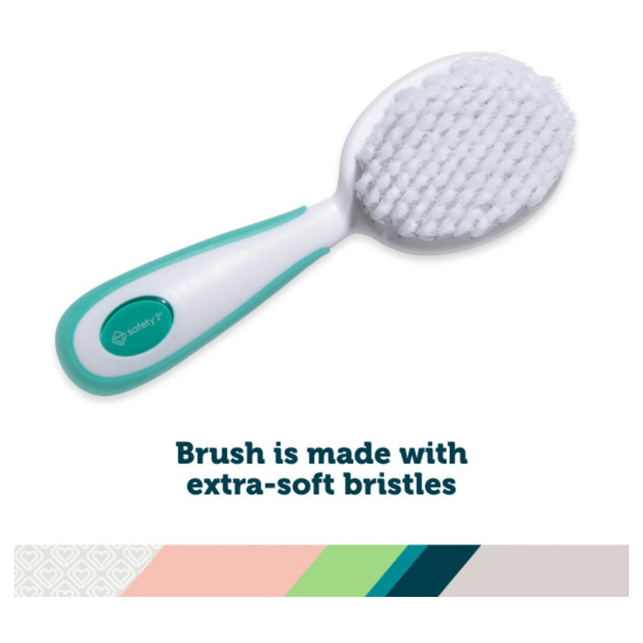 Safety Easy Grip Brush And Comb