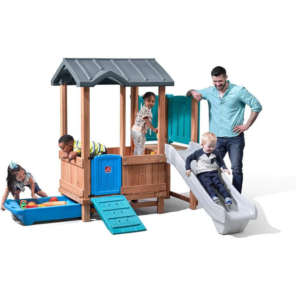 Step2 Woodland Adventure Playhouse-Slide