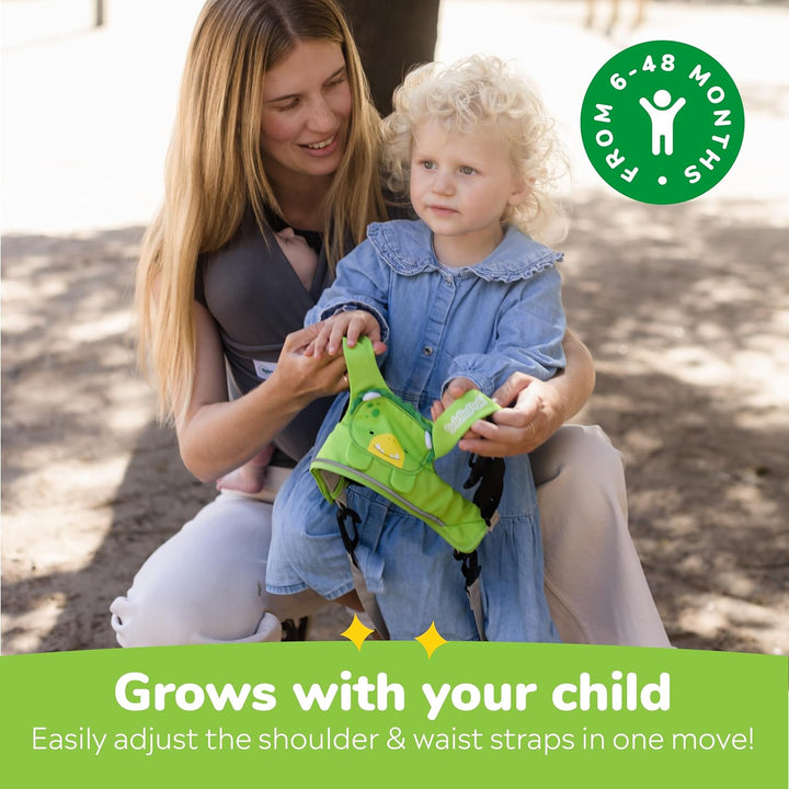 Trunki Toddlepak Walking Reins/Safety Harness (Dudley Dinosaur)