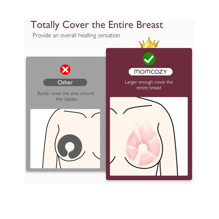 Momcozy Hot and Cold Breast Pads 2 Pads