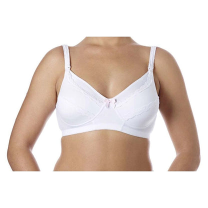Chicco Nursing Bra in White Cotton