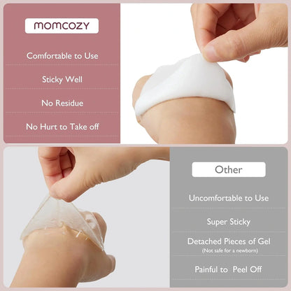 Momcozy Nursing Pads Cooling Instant Hydrogel Nipple Pads Relief For Sore Nipples